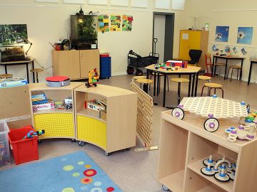 Forscherraum in der Nachmittagsbetreuung der OGGS in Norderstedt