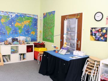 Forscherloabor der BEB in Norderstedt an der OGGS Gottfried-Keller