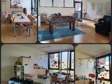 Kreativ- und Spielräume mit Dekorationen und Arbeitsmaterialien für die Nachmittagsbetreuung am Schulzentrum Süd in Norderstedt